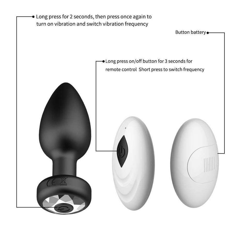Ultimate Pleasure Remote Control Silicone Anal Plug