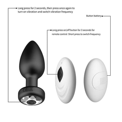Ultimate Pleasure Remote Control Silicone Anal Plug