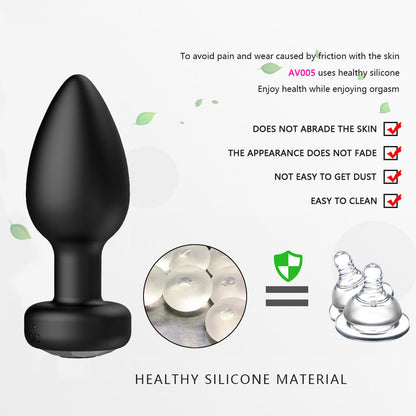 Ultimate Pleasure Remote Control Silicone Anal Plug