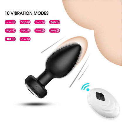 Ultimate Pleasure Remote Control Silicone Anal Plug