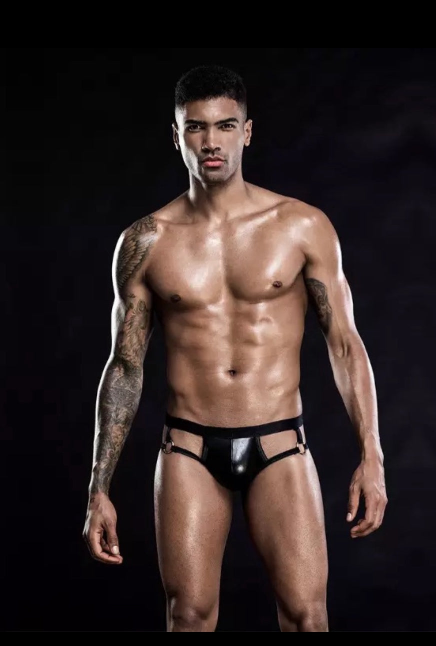Ignite Open Back Leather Jockstrap