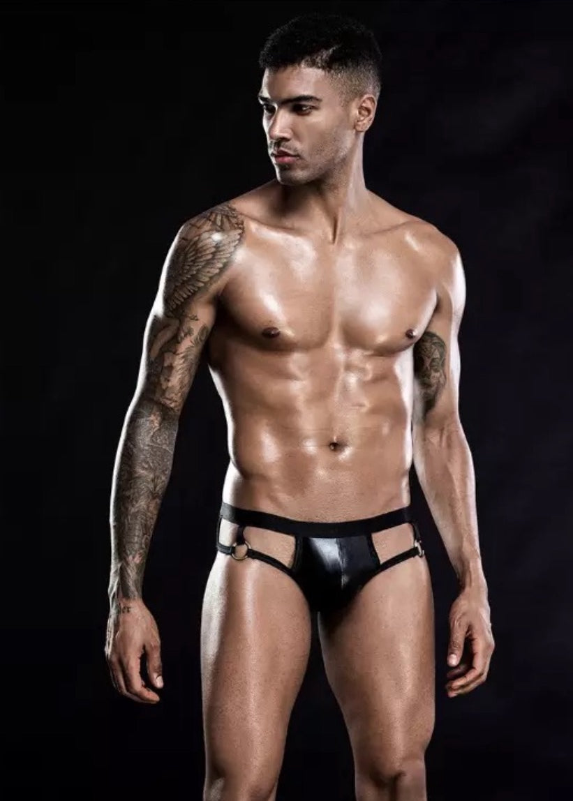 Ignite Open Back Leather Jockstrap