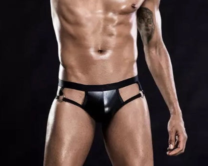 Ignite Open Back Leather Jockstrap